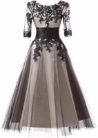 Midnight Classic Black Dress - Image 1