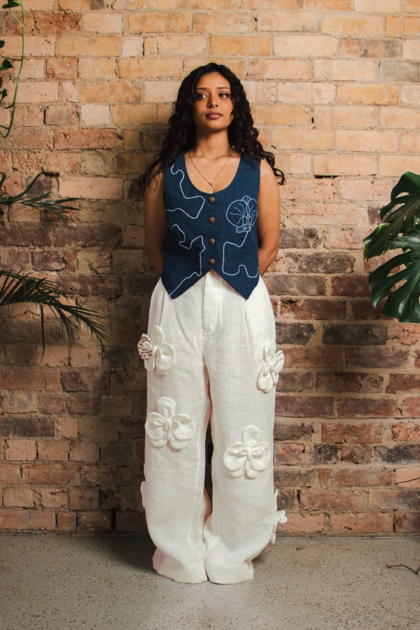 Cattleya Pleated Trouser